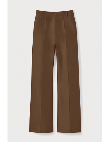 CAPUCCINO Satin Flared Pants 2024