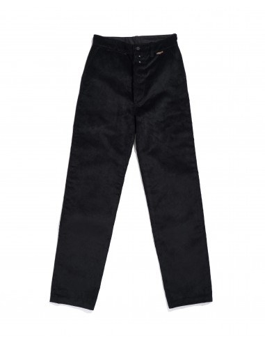 Pantalon velours droit - noir - La Laboureur du meilleur 