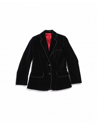 Veste femme gardian velours - Noir - Indiennes de Nîmes soldes