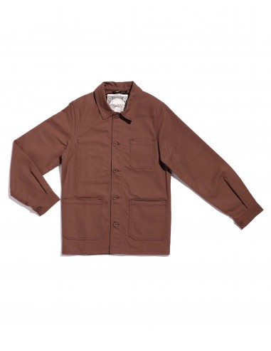 Veste de travail 100% coton - marron - Le Laboureur À commander