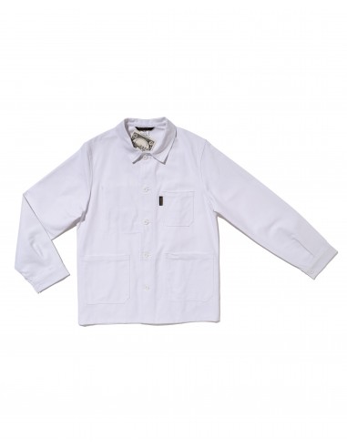 Veste de travail 100% coton - blanc - Le Laboureur pas cher 