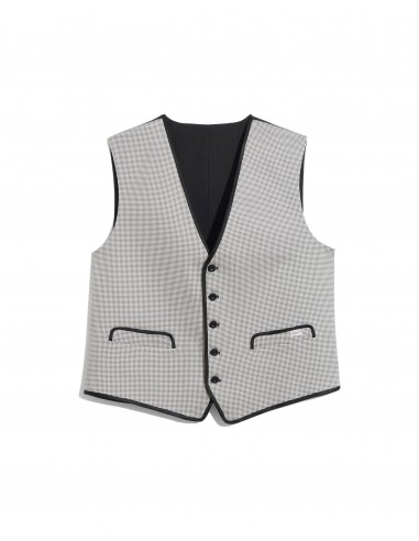 Gilet gardian homme - damier - Indiennes de Nîmes Les magasins à Paris et en Île-de-France