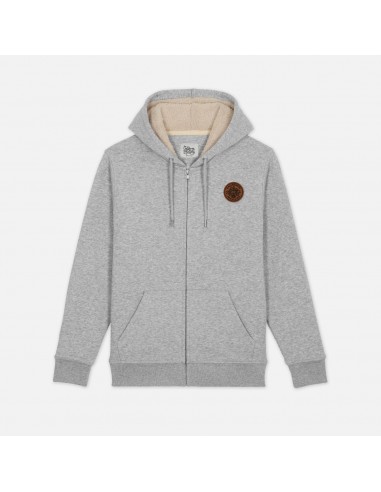 Hoodie Sherpa Light Gray en ligne des produits 