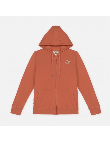 Zipped Hoodie CF Canyon Clay pas cher