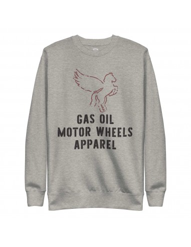 sweatshirt imprimé unisexe - gas oil plus qu'un jeu 