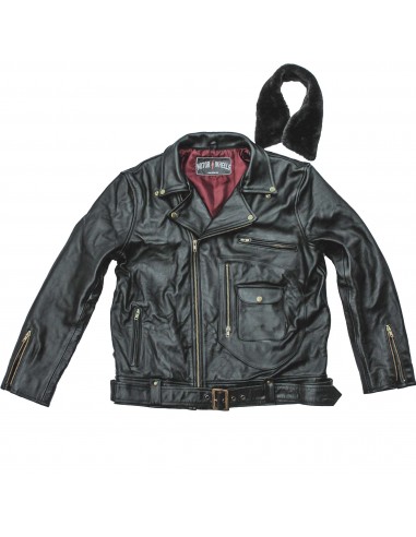 Blouson cuir - MWC-J24 pas chere