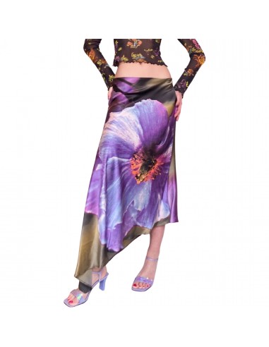 Roberto Cavalli F/W 1999 floral silk skirt Profitez des Offres !