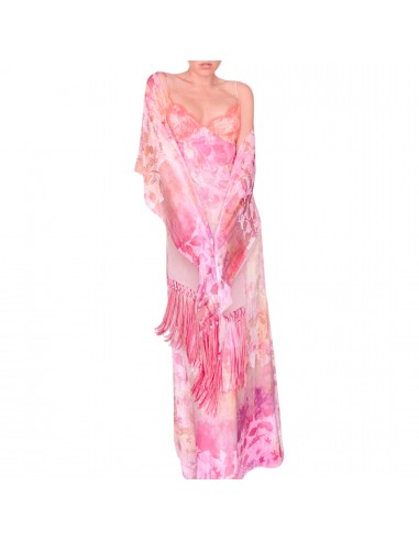 Emanuel Ungaro S/S 1999 silk gown & shawl Découvrez la collection