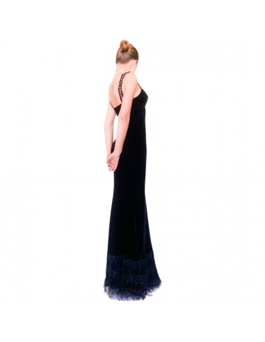 Plein Sud F/W 1994 silk velvet gown Economisez 