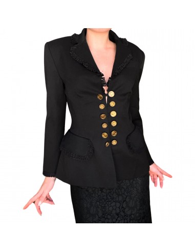 Lolita Lempicka F/W 1994 wool & lace jacket Venez acheter