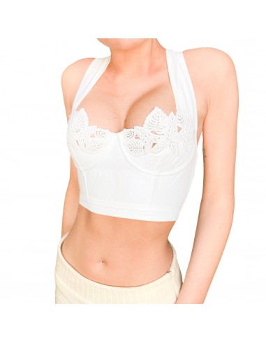 Lolita Lempicka S/S 1991 leaf runway bustier offre 