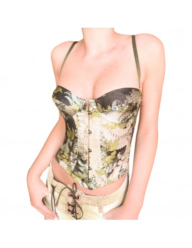 Roberto Cavalli S/S 2003 silk corset Voir les baskets