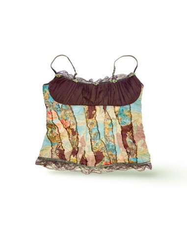 Ravage 90's Rare boho bustier destockage