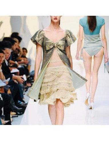 Moschino S/S 2006 runway sparkly dress Le MVP de beaucoup