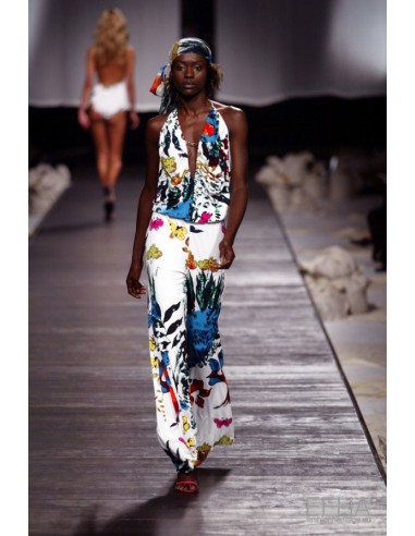 Iceberg S/S 2003 Runway Jumpsuit -  White suggérées chez