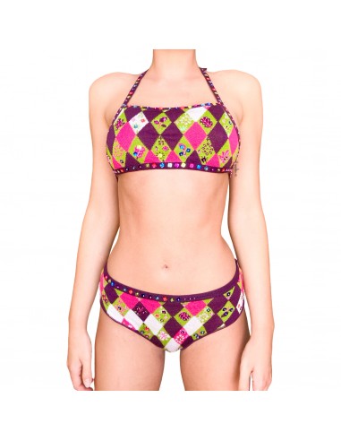 Christian Lacroix 90's Harlequin Crochet Bikini meilleur choix