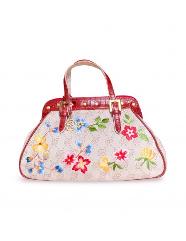 Blumarine S/S 2006 RARE floral embroidery bag Toutes les collections ici