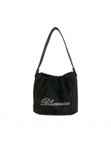 Blumarine 2000's nylon butterflies & strass shoulder bag soldes