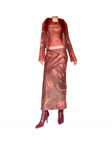 Roberto Cavalli Class 2000s fur 3 pieces set ou a consommer sur place