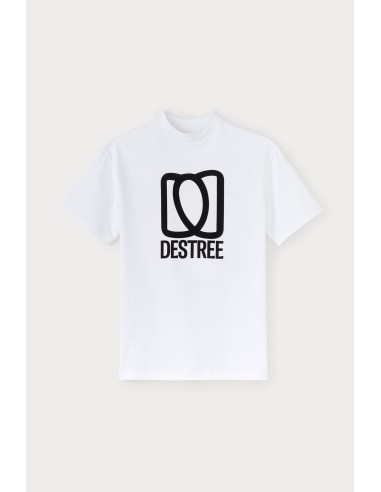 White Monogram Tee Shirt l'achat 